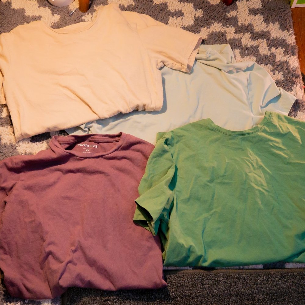 Plain tees bundle (4x)